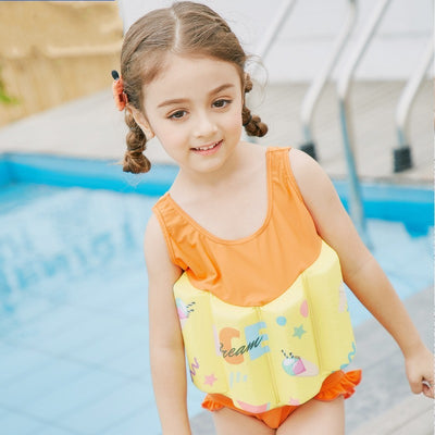Traje de Baño Flotador para Bebés - Chaleco Salvavidas Integrado Niña - Image 6