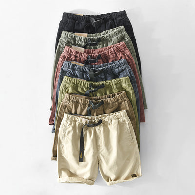 Pantalones Cortos de Trabajo Casual en Algodón para Hombre - Image 14