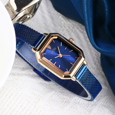 Reloj Cuadrado Retro Casual Versátil para Mujer - Image 9