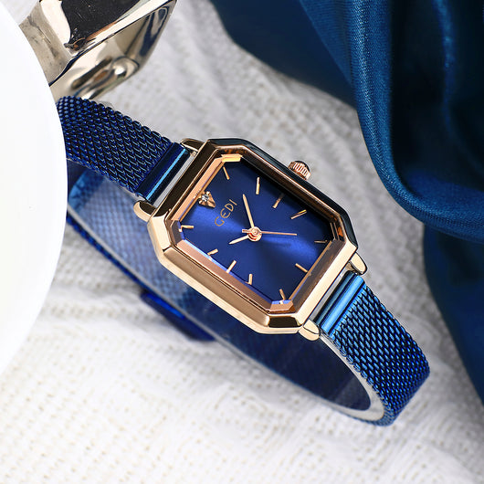 Reloj Cuadrado Retro Casual Versátil para Mujer - Image 9