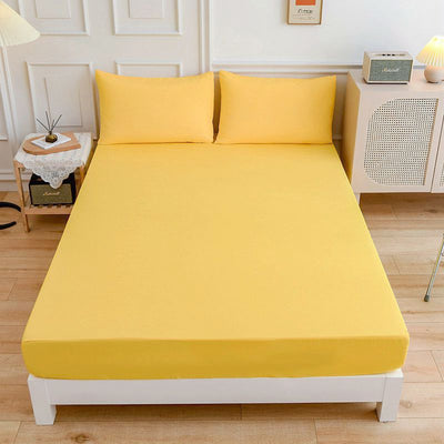 Juego de Sábanas de Algodón para Estudiantes - Sábana Ajustable y Funda de Almohada - Image 7