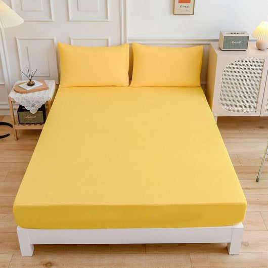 Juego de Sábanas de Algodón para Estudiantes - Sábana Ajustable y Funda de Almohada - Image 7