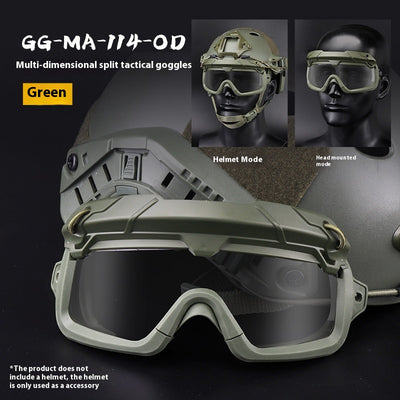 Gafas Tácticas Multifuncionales para Exterior - Dos Modos de Uso - Image 5