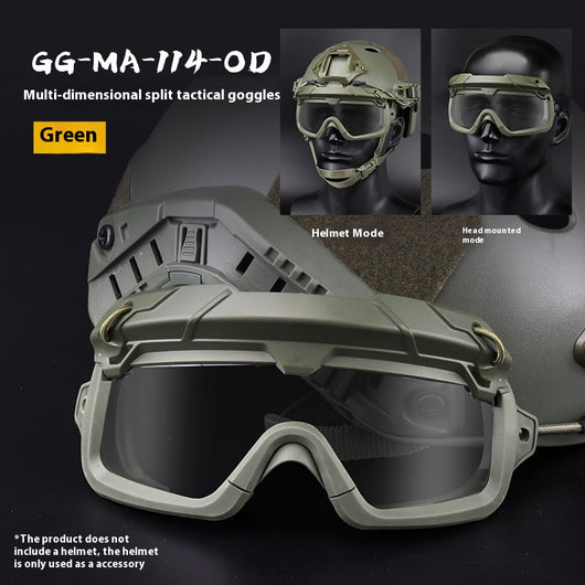 Gafas Tácticas Multifuncionales para Exterior - Dos Modos de Uso - Image 5