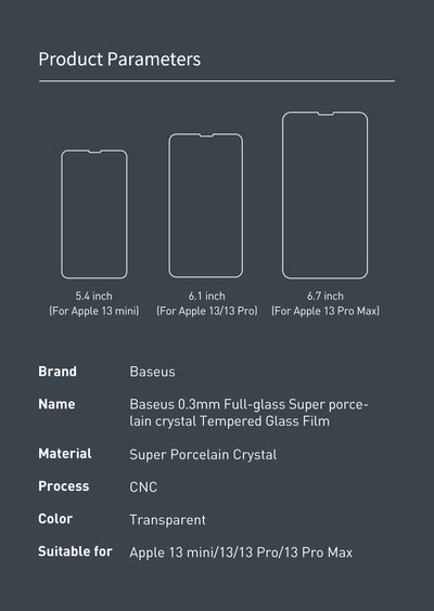 Protector de Pantalla de Cerámica Templada 0.3mm para iPhone 5.4 Pulgadas - Image 34