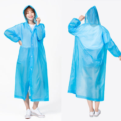Impermeable Reforzado con Transparencia para Actividades al Aire Libre - Image 21