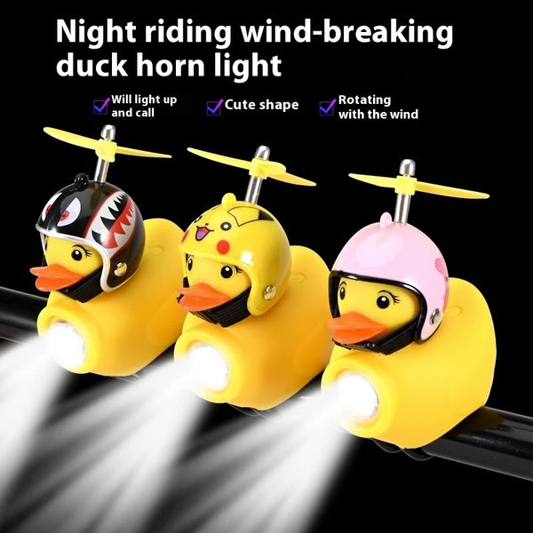 Luces LED para Bicicleta Infantil con Claxon de Pato