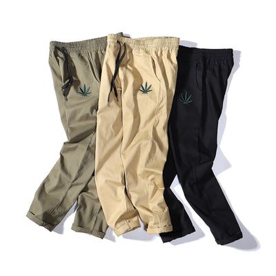 Pantalones Sueltos Cropped Hip-hop para Adolescentes