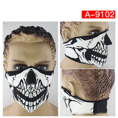 Máscara de Calavera Ciclista para Halloween, Esquí y Montaña - Image 18