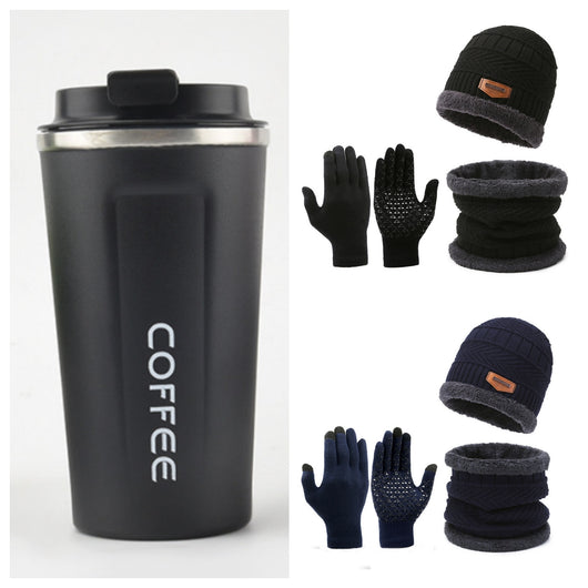 Conjunto Invernal 3 en 1: Bufanda, Guantes y Gorro de Lana Térmica - Image 18