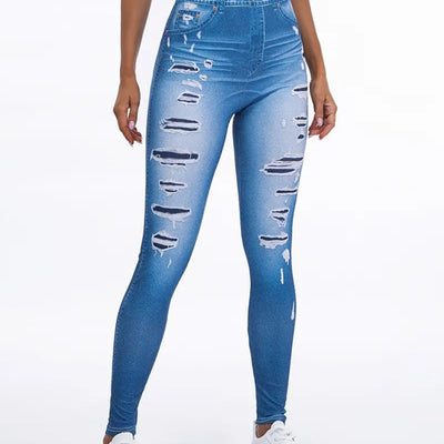 Pantalones Deportivos Elásticos para Correr y Fitness - Image 4