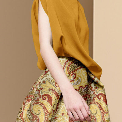 Traje de Dos Piezas en Seda Natural - Elegancia y Sofisticación - Image 2