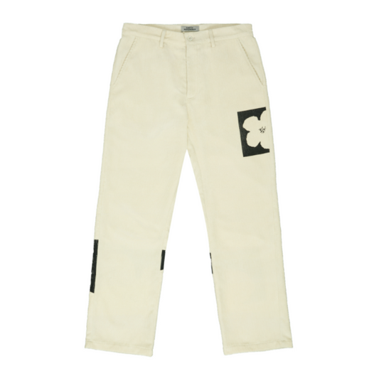 Pantalones Casuales Rectos con Estampado Moderno - Image 2