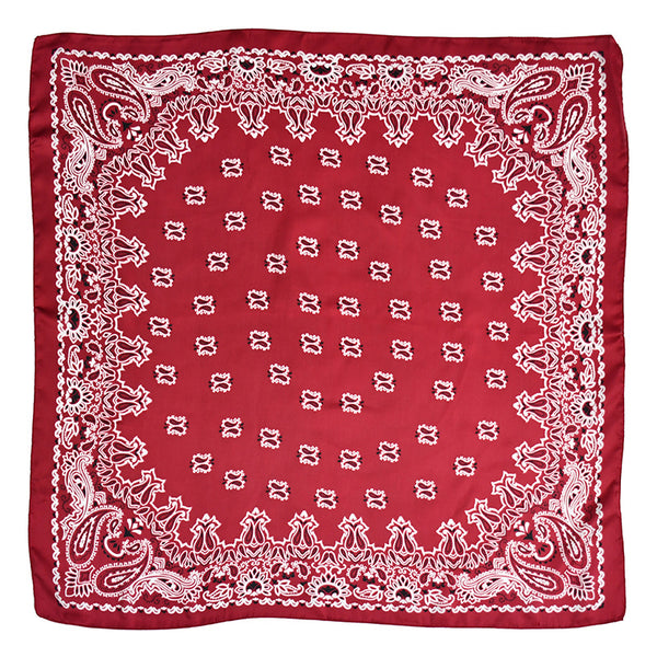 Pañuelo Profesional Estampado Paisley 70cm para Mujer - Image 4