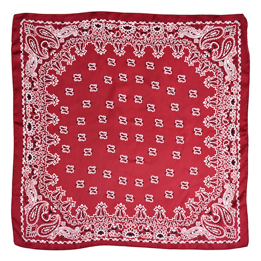 Pañuelo Profesional Estampado Paisley 70cm para Mujer - Image 4