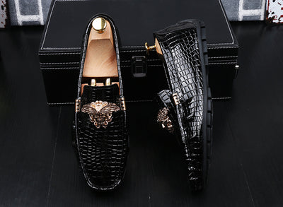 Zapatos de Cuero para Hombre con Estilo Personalizado - Image 5