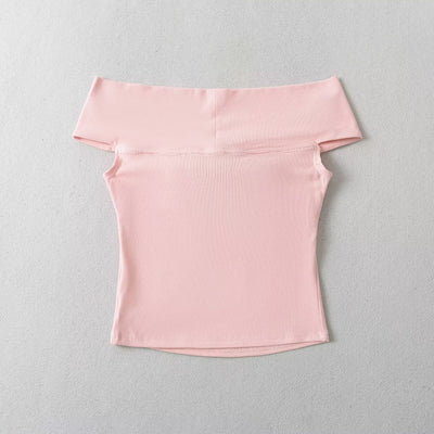 Camiseta Manga Corta con Pliegues y Capas Anudadas - Image 13