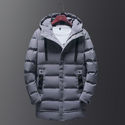 Chaqueta Acolchada de Plumas para Hombre - Corte Medio - Image 14