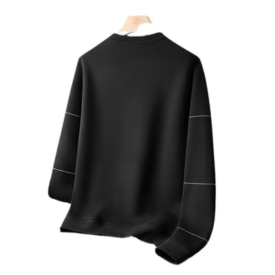 Sudadera Holgada Cuello Redondo Casual Versátil para Hombre - Image 5