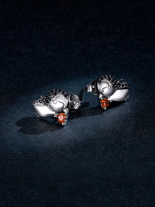 Aretes de Plata 925 Pingüino Adorable - Diseño Femenino y Delicado - Image 7