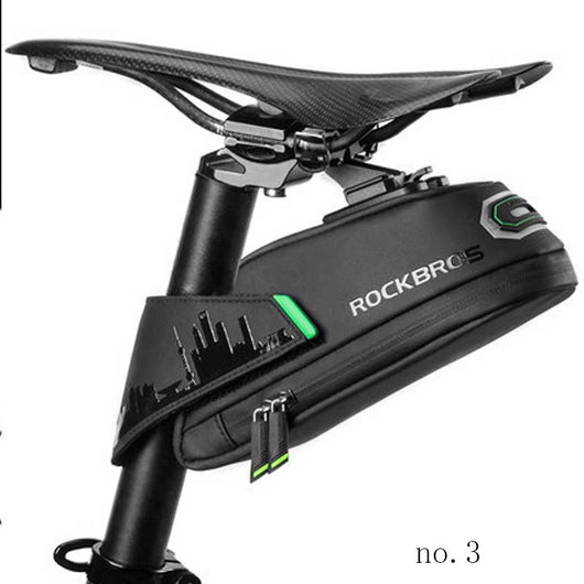 Asiento de Bicicleta Acolchado con Liberación Rápida y Bolsa Integrada - Image 13