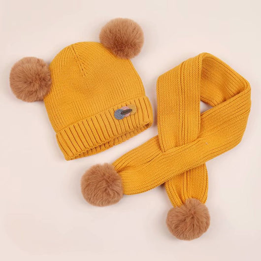 Gorro de Lana Cálido Tejido Suave Color Liso - Image 8