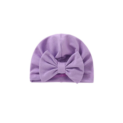 Gorro de Bebé Recién Nacido con Lazo Grande - Diseño Europeo y Americano - Image 19