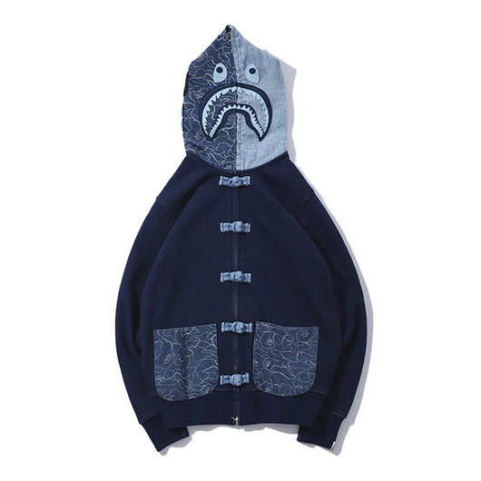 Cardigan de Mezclilla Lavada con Cierre de Botones - Image 11
