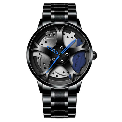 Reloj de Cuarzo Diseño Rueda Hub - Tendencia Coreana - Image 7