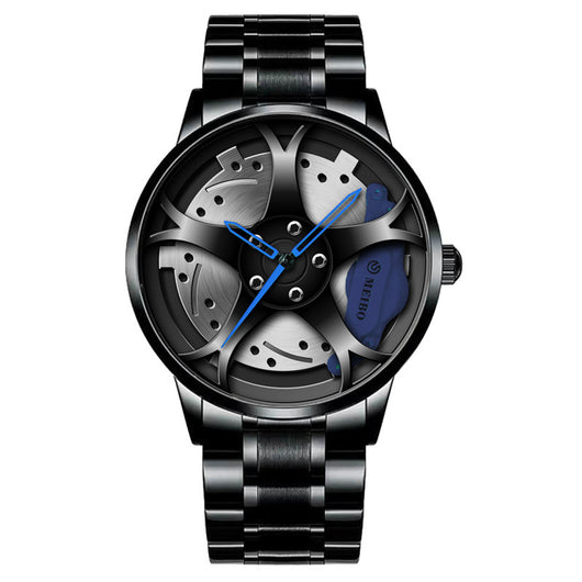 Reloj de Cuarzo Diseño Rueda Hub - Tendencia Coreana - Image 7