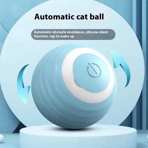 Pelota Interactiva Automática para Gatos - Juguete Antiaburrimiento