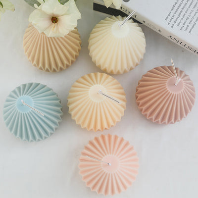 Velas Aromáticas Geométricas Nórdicas en Forma de Pera - Image 2
