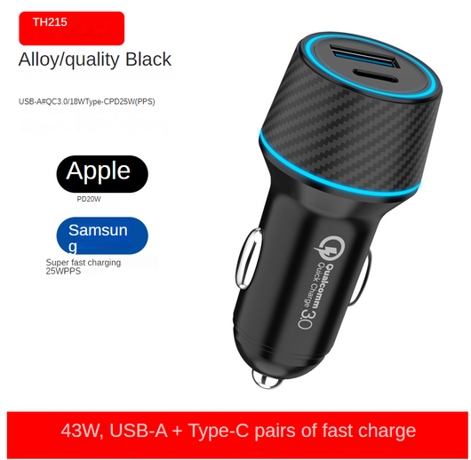 Cargador Dual Rápido 60W para Auto - Image 6