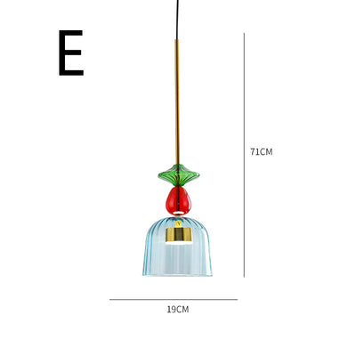 Lámpara Colgante Industrial Nórdica Macaron - Diseño Posmoderno para Restaurantes y Cafés - Image 13