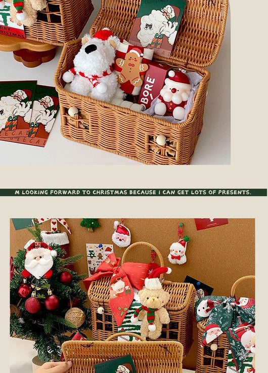 Caja Decorativa Portátil para Regalos Navideños - Image 7