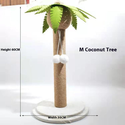 Rascador de Cactus para Gatos con Poste Sisal y Plataforma Escaladora - Image 12