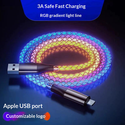 Cable de Carga Luminoso RGB - Diseño Colorido y Funcional - Image 6