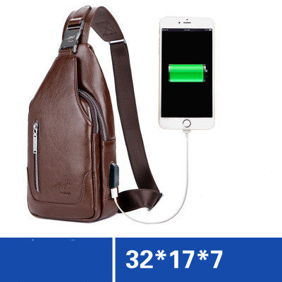 Bolsa Pecho Crossbody Hombre - Mochila Mensajero Multifuncional - Image 8