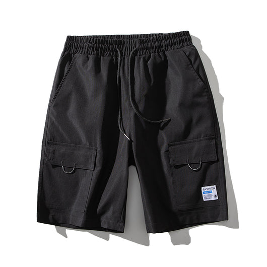 Pantalones Cortos Cargo Hombre Five-Point Tendencia Casual Urbana - Image 7