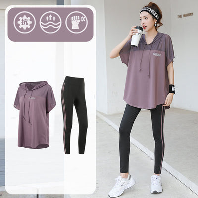 Conjunto de Yoga Suelto para Mujer - Tela Transpirable de Secado Rápido - Image 2