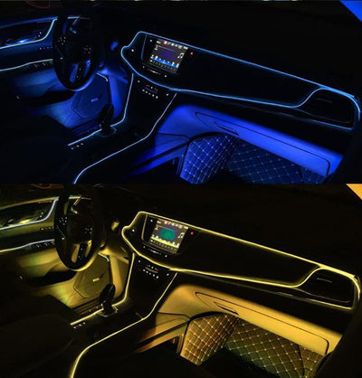 Luces LED Frías de Atmósfera para Interior de Auto - Image 30