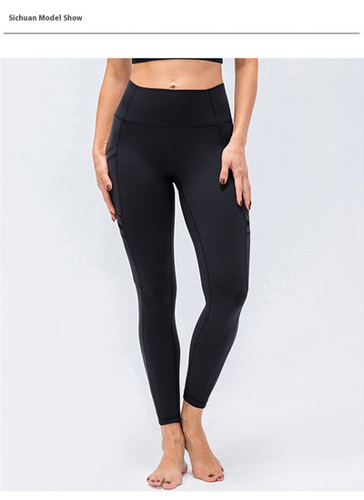 Pantalones de Sudadera Ajustados de Cintura Alta con Bolsillos Laterales - Image 23