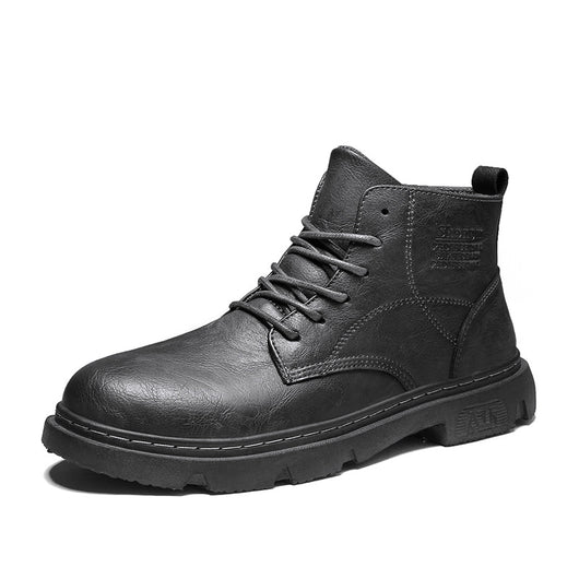Botas Martin de Cuero de Cerdo para Hombre - Caña Alta Elegante - Image 9