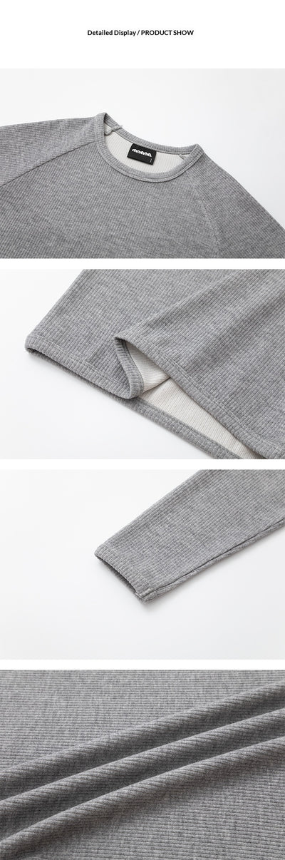 Camiseta Manga Larga Cuello Redondo Ajustada - Base Layer Otoño Hombre - Image 16