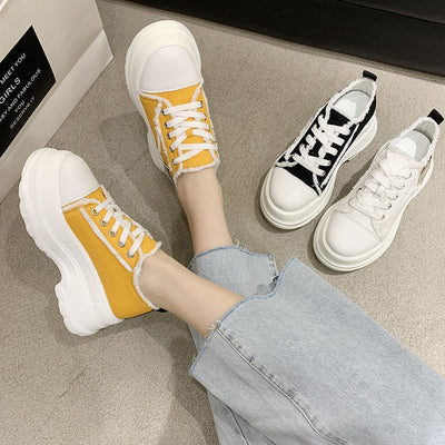 Zapatos Deportivos con Plataforma para Mujer - Estilo y Comodidad