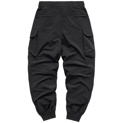 Pantalones de Entrenamiento Hombre Cómodos Ajuste Relajado con Cordón - Image 8
