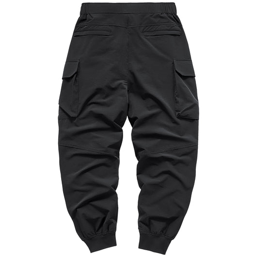 Pantalones de Entrenamiento Hombre Cómodos Ajuste Relajado con Cordón - Image 8