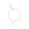 Exquisite Mori Series Niche Design Sterling Silver Big Dipper Anklet Silver
