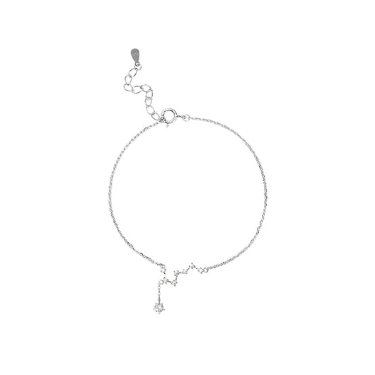 Pulsera de Tobillo Plata Esterlina Diseño Exclusivo Serie Mori - Constelación Gran Osa - Image 3