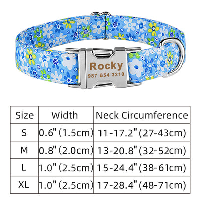Collar Ajustable para Perro con Placa de Identificación Grabada Personalizada - Image 16